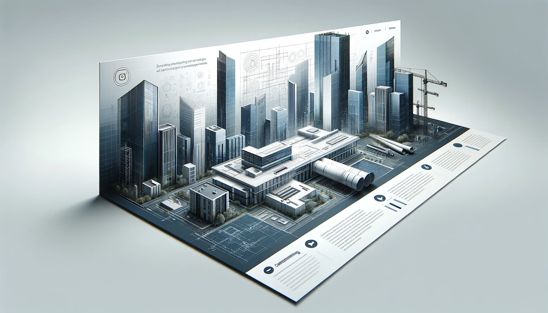 ai genertaed image of architectural buildings