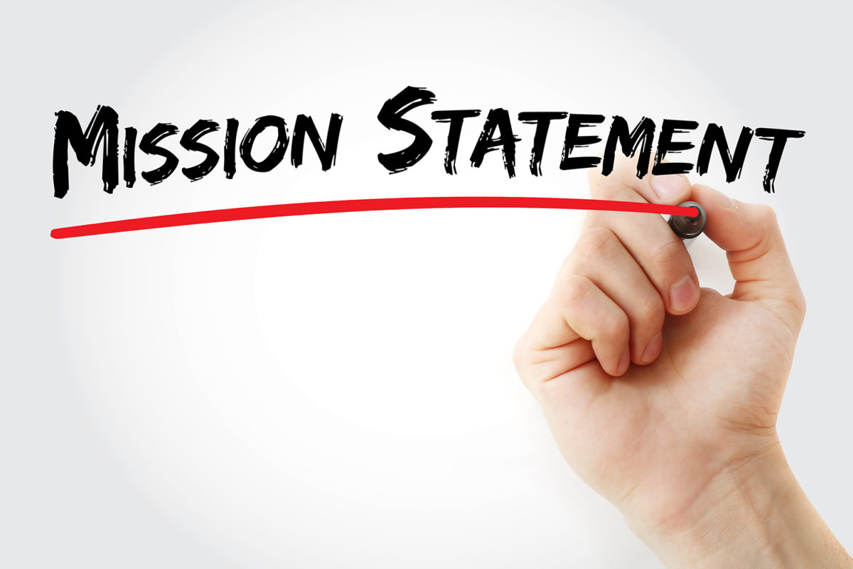 mission statement page